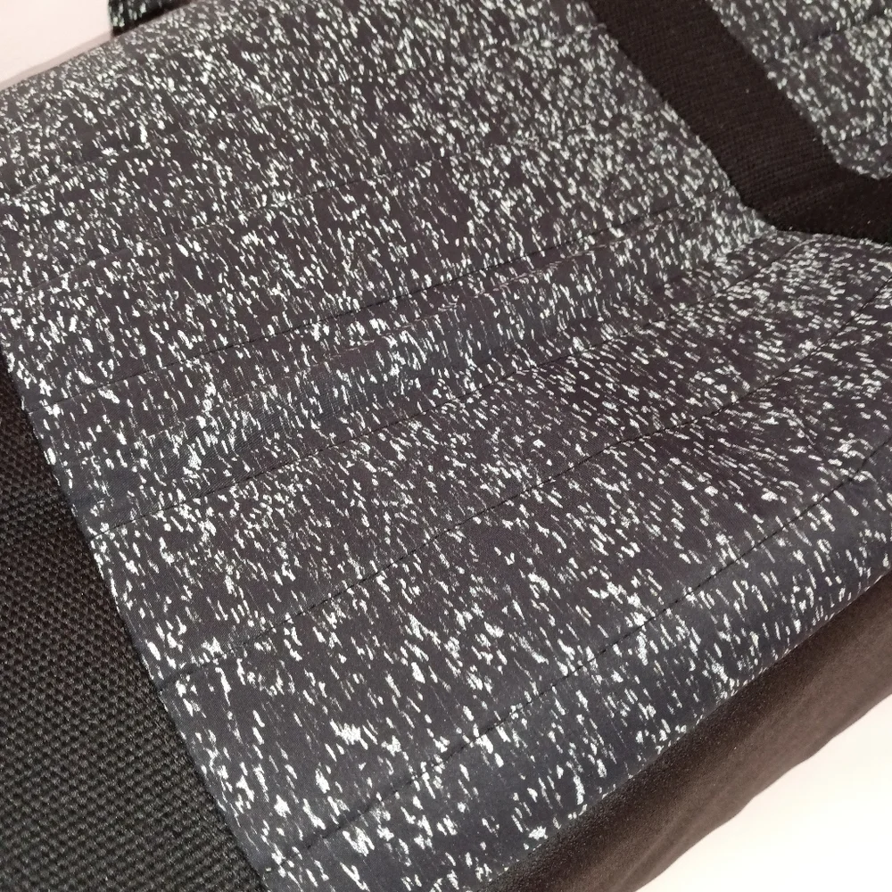NEW HEX Galaxy Black Drifter Duffle Reflective Print Bag / Travel / Gym Bag